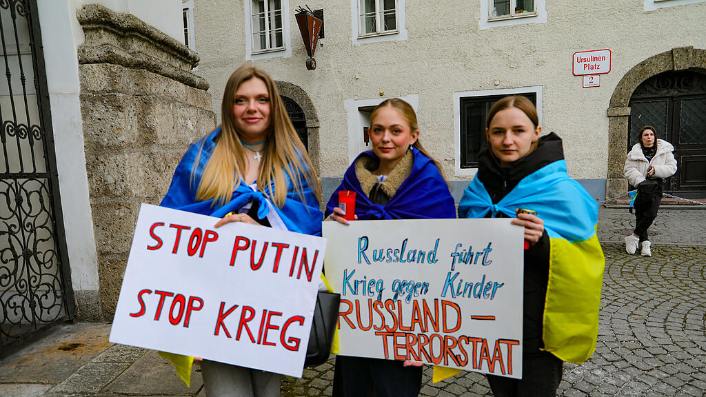 solidaritätsmarsch ukraine-krieg