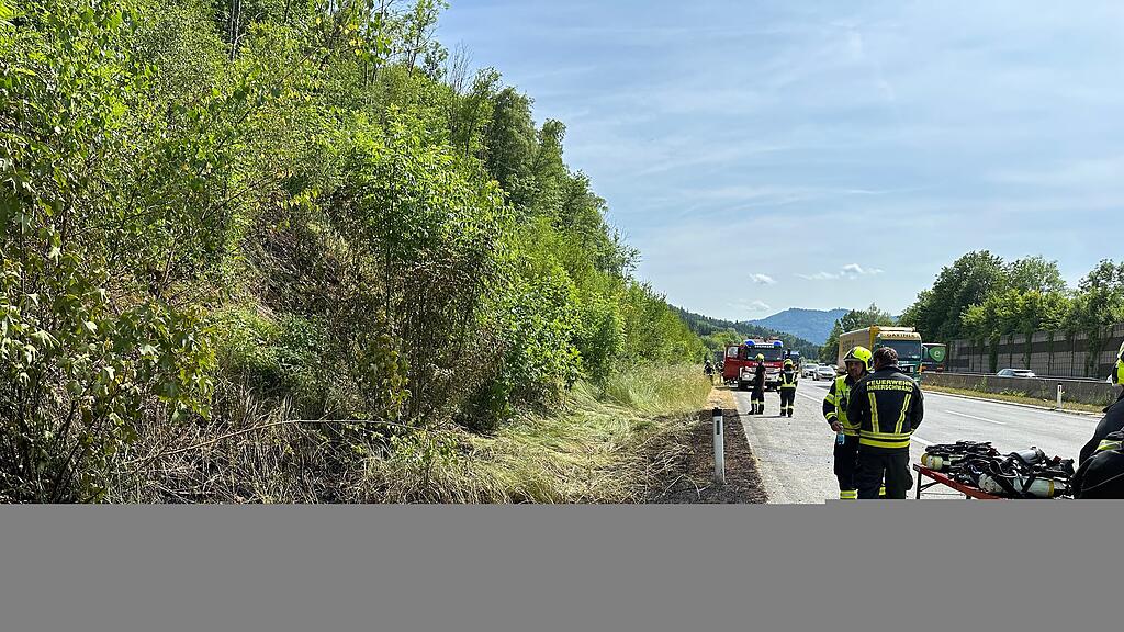 Böschungsbrand A1