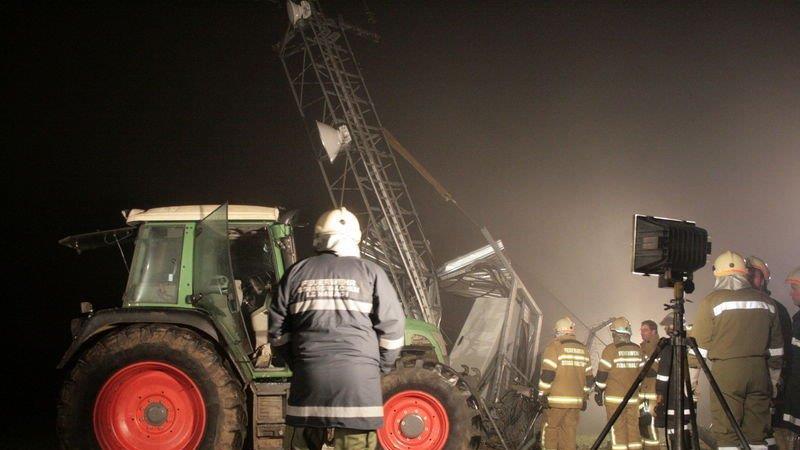 Crash mit Traktor
