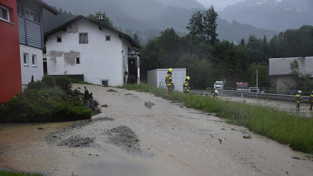 Unwetter Abtenau