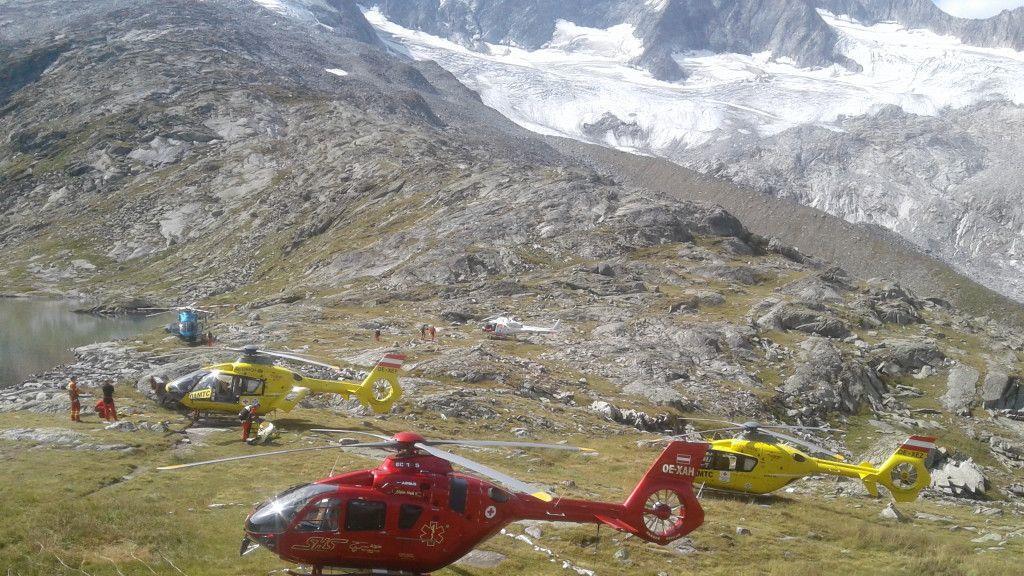 Fünf Tote bei Alpinabsturz in Krimml