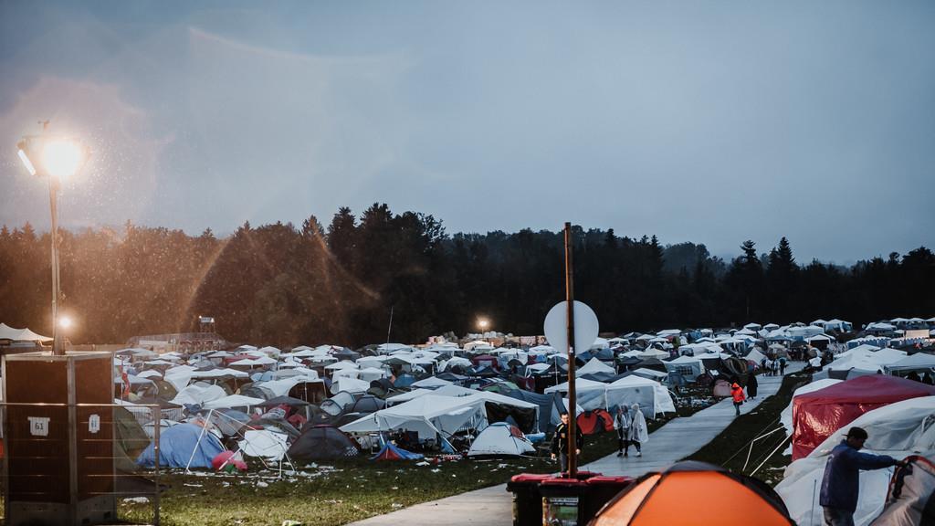 ELF 2018: Tag 2 - Camping