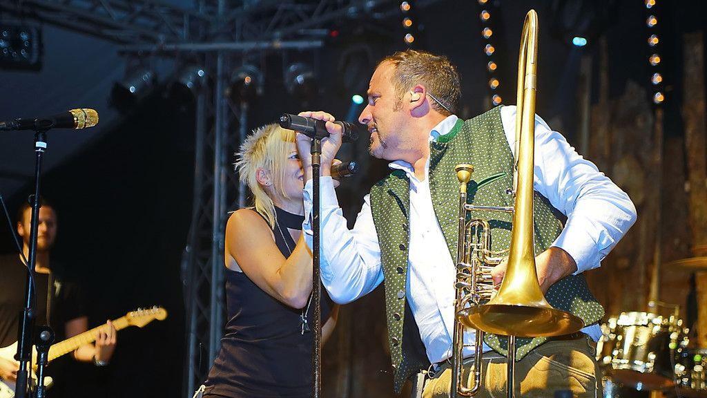 Meissnitzer Band beim HeuArt Fest in Abtenau