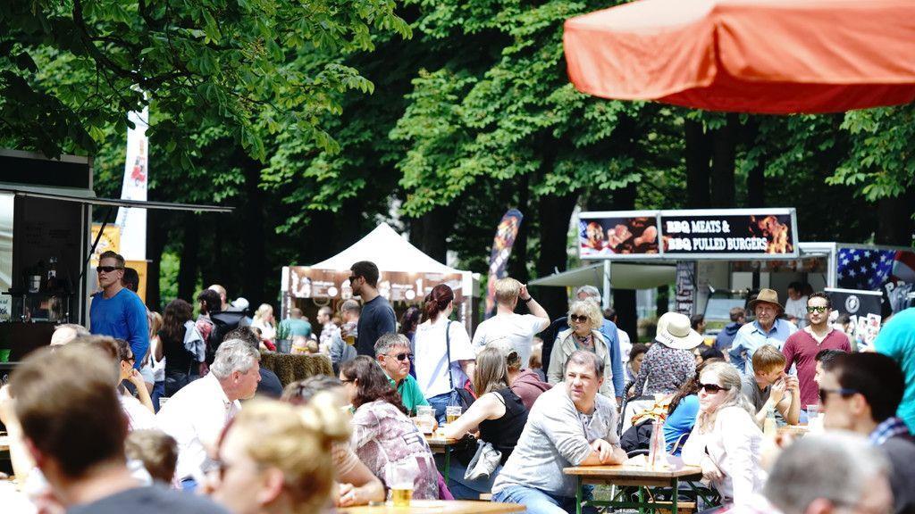 Street Food Festival im Volksgarten