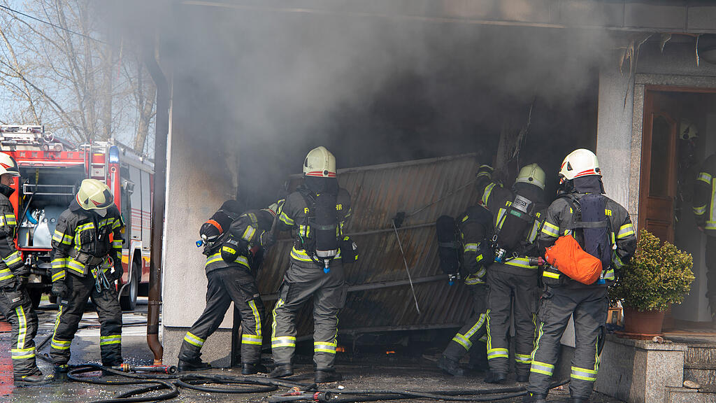 Brand Münchner Bundesstraße