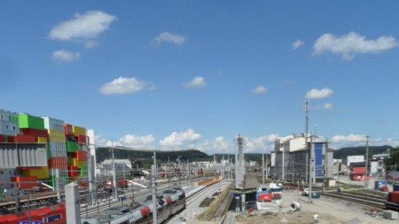Bilder der Baustelle