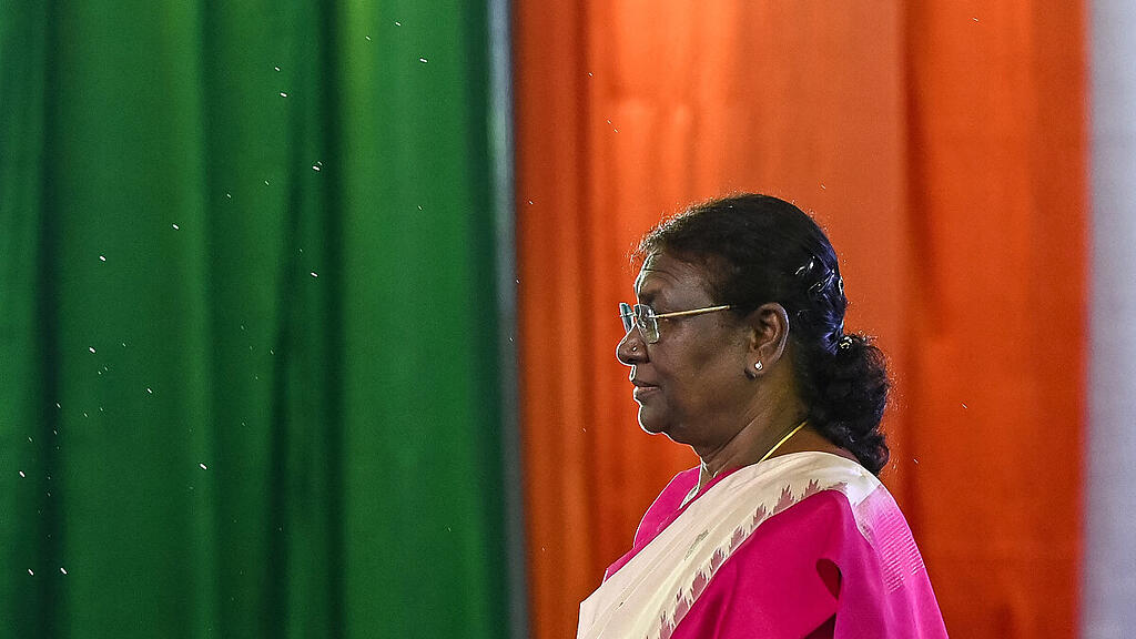 Präsidentin Draupadi Murmu als "President of Bharat" bezeichnet
