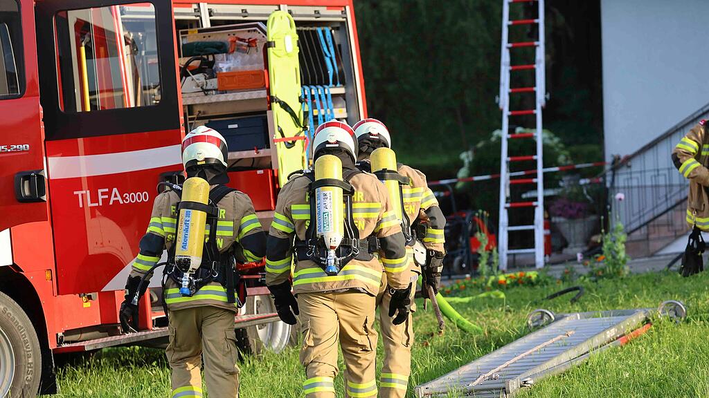 Brand in St. Georgen bei Salzburg
