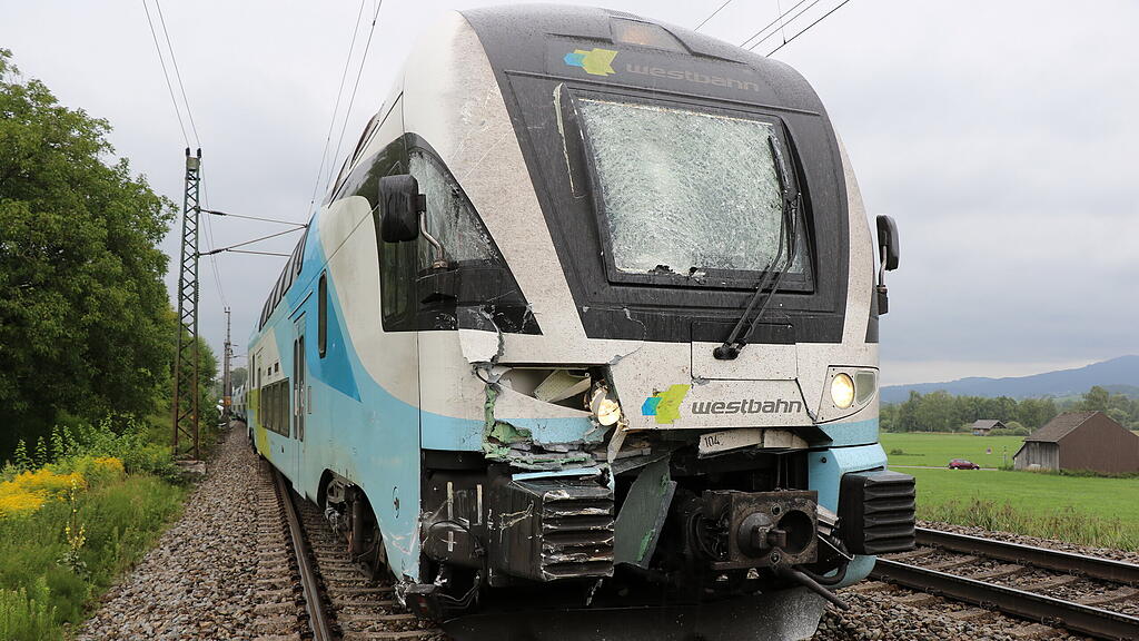 Zug vs. Lkw Seekirchen