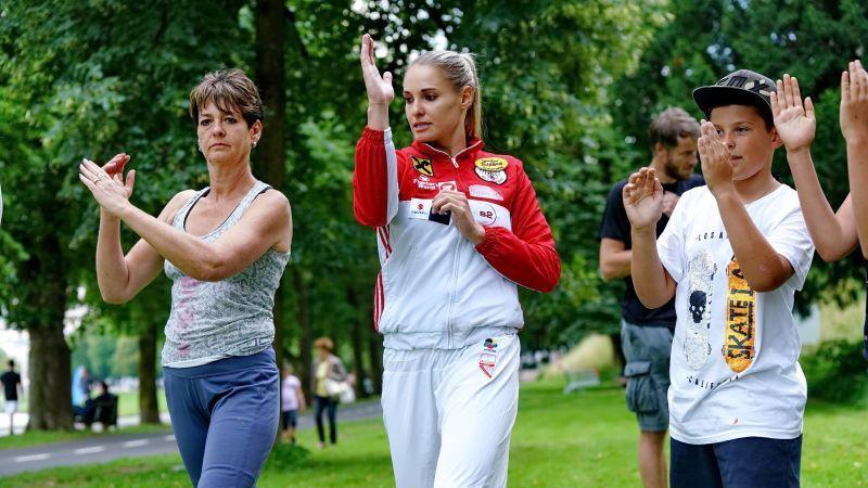 Sporttestival mit Karate-Ass Alisa Buchinger in Salzburg