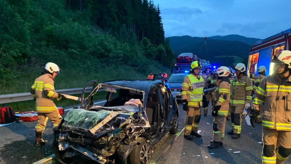 A10, Unfall, Eben