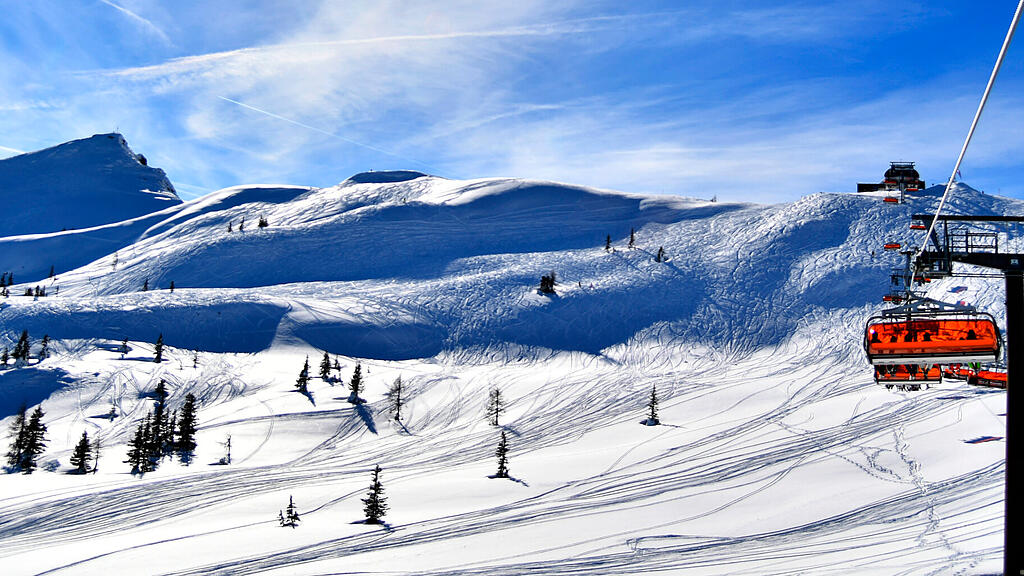 Symbolbild Wintersport Skifahren