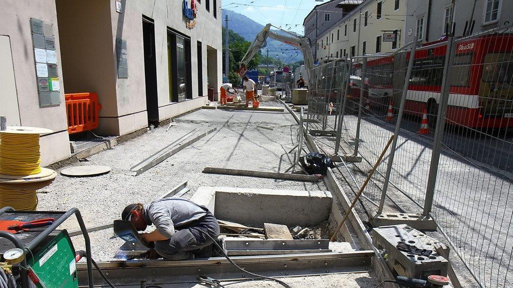 Baustelle in der Griesgasse