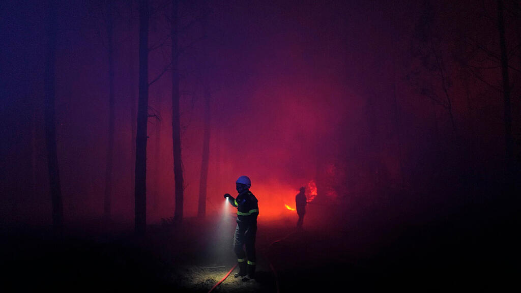 Waldbrand Hitze FRankreich