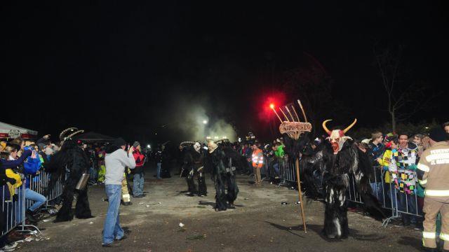 Krampusrummel in St. Martin