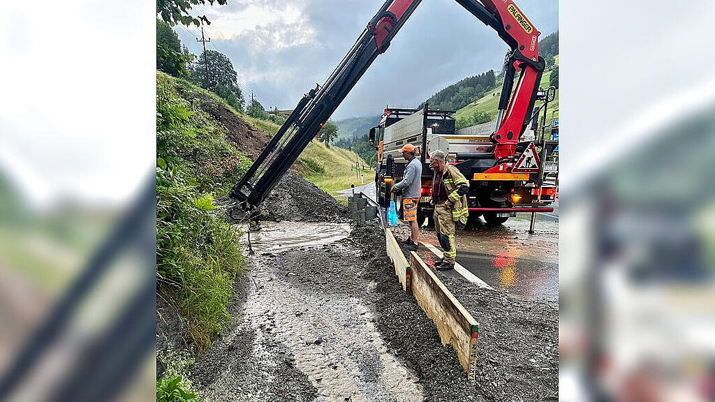 Unwetter in Maria Alm