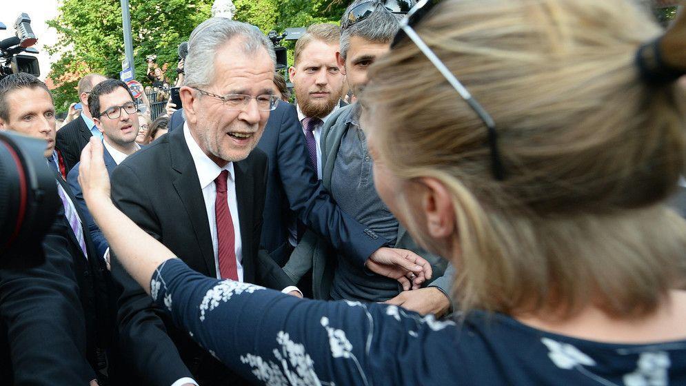 Alexander Van der Bellen, der neue Bundespräsident von Österreich