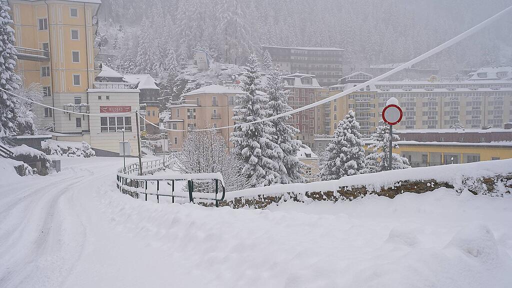 Wintereinbruch Bad Gastein