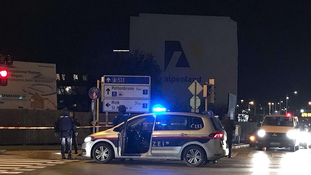 Polizist in St. Pölten angeschossen