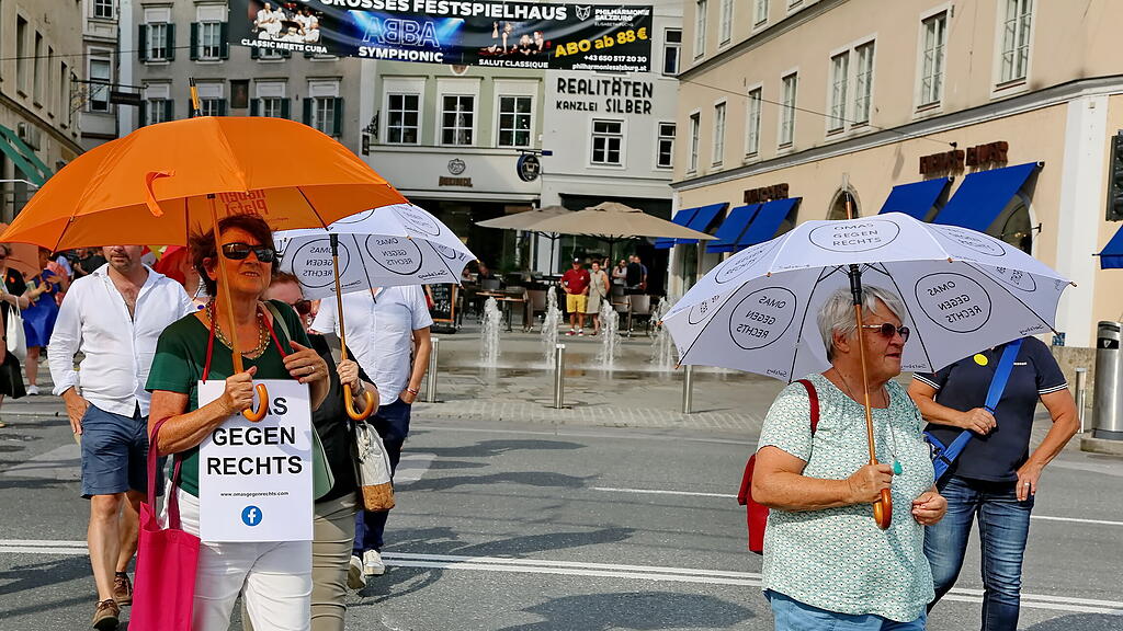 Umbrella March 2022 Salzburg