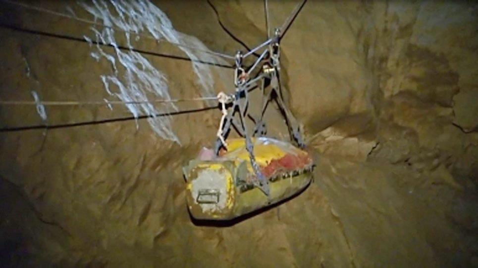 Einsatz am Untersberg, XVI - Bilder aus Höhle