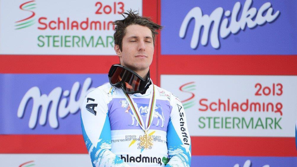 Slalom-Herren: Siegerehrung