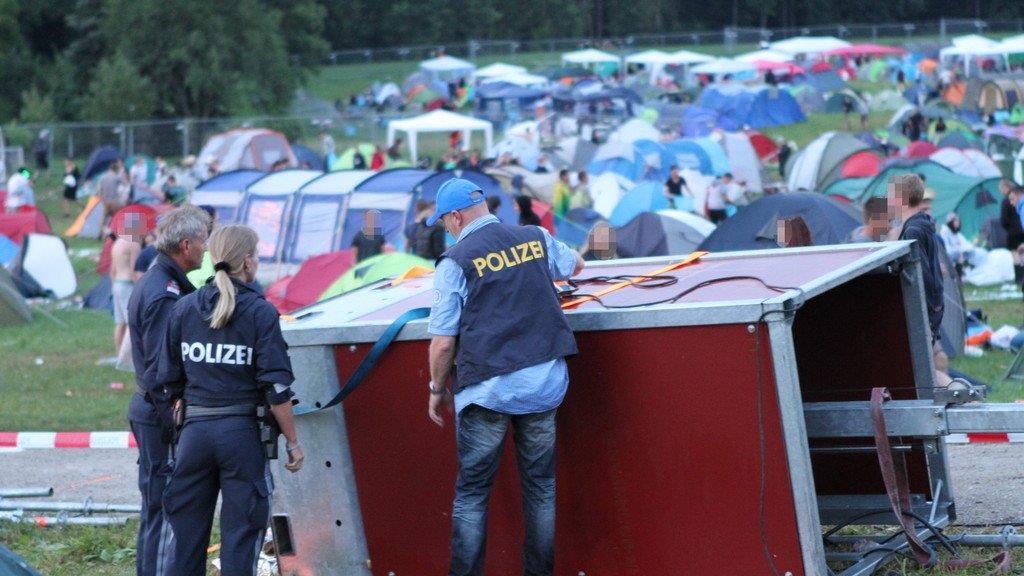 Tragisches Unglück am Salzburgring: Turm stürzt um I