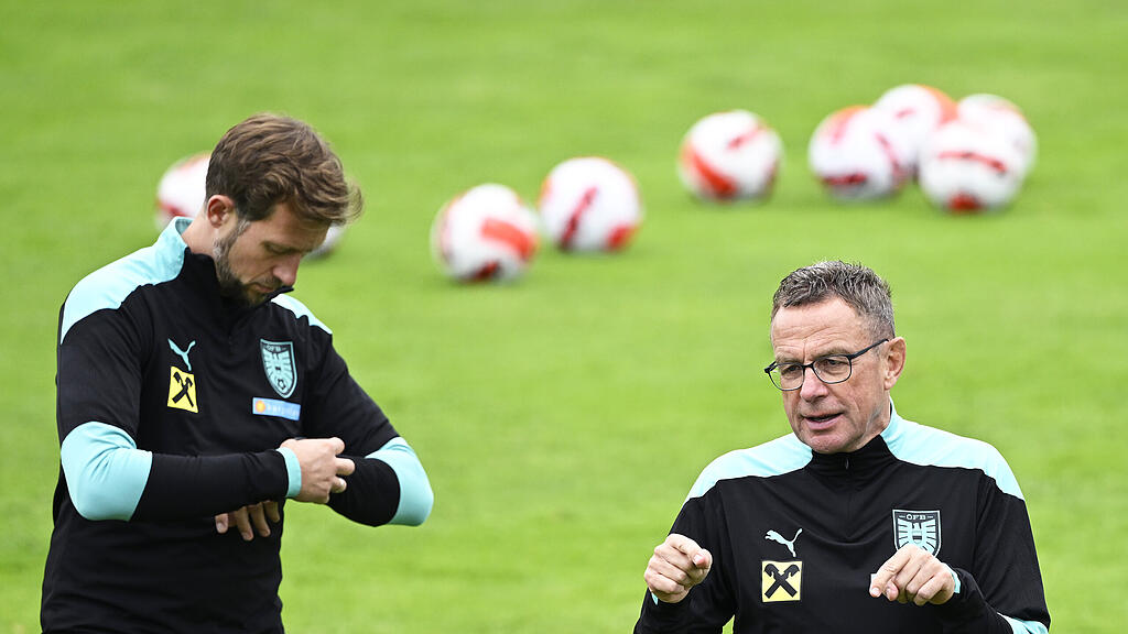 ÖFB, Training, Rangnick