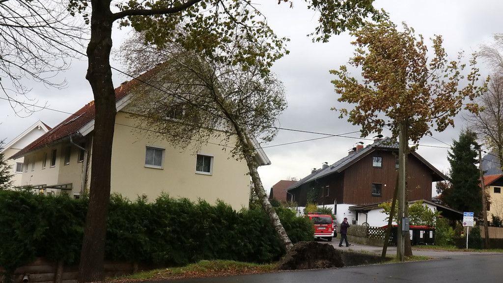Sturmtief "Herwart" zieht über Salzburg hinweg I