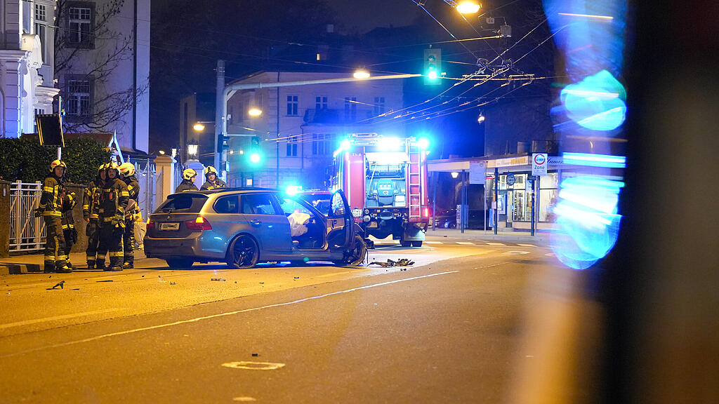 Verkehrsunfall in der Imbergstraße
