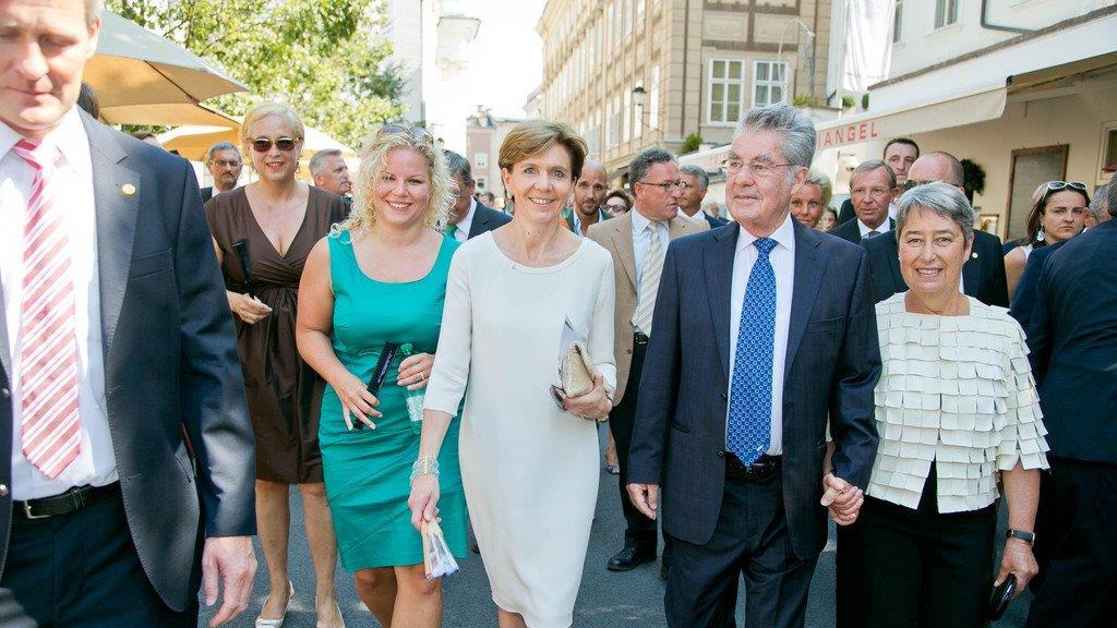 Festspieleröffnung mit H. Fischer