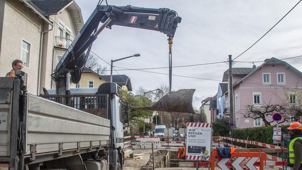 Arbeiten nach Wasserrohrbruch