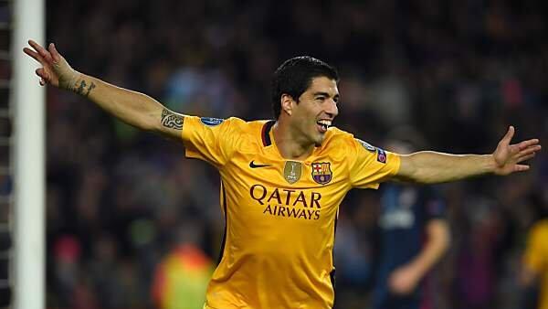 Beide Barcelona-Tore erzielte Suarez