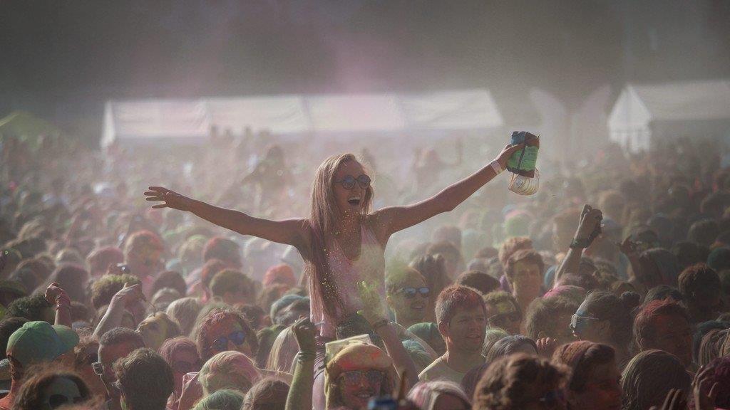 Mehr Bilder vom Farben-Fest