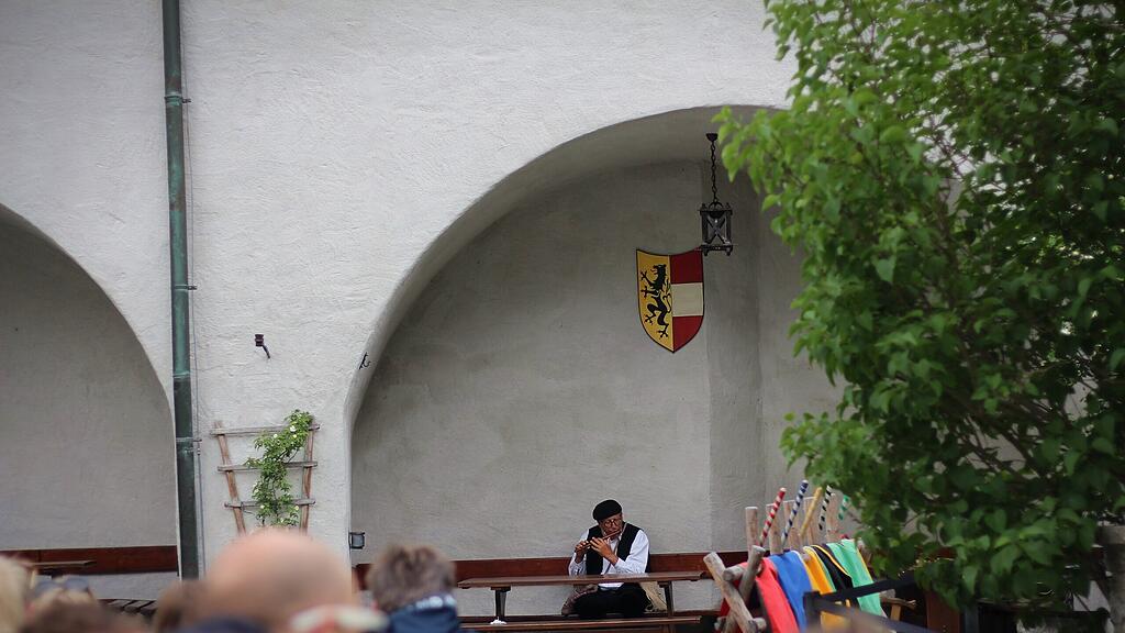 Mittelalterliches Treiben Burg Hohenwerfen