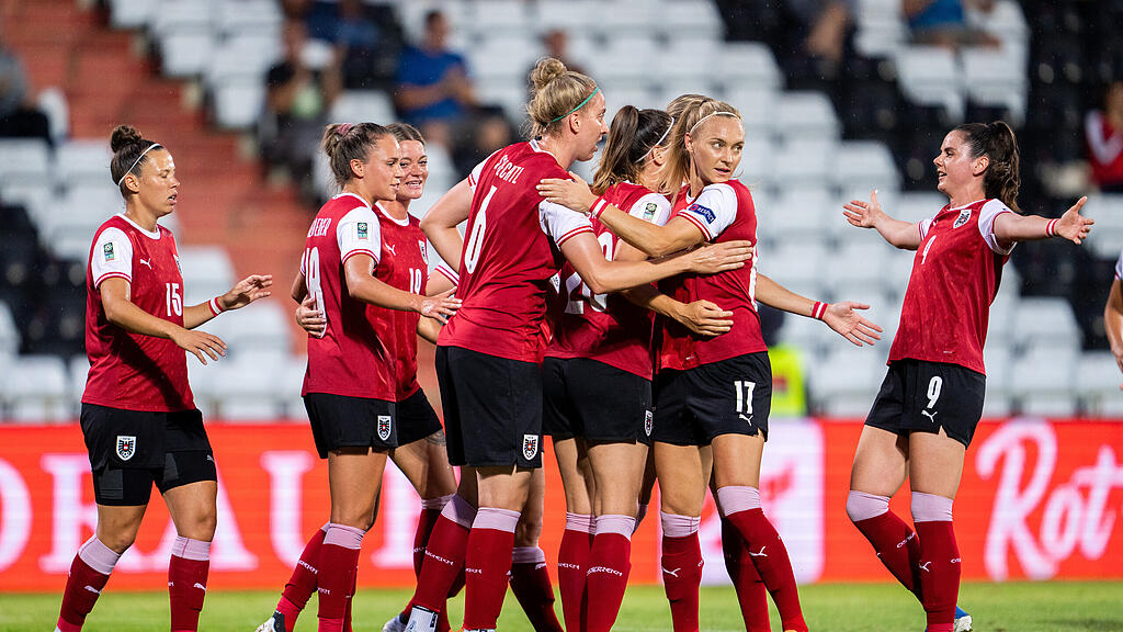 ÖFB-Damen gewinnen gegen Montenegro