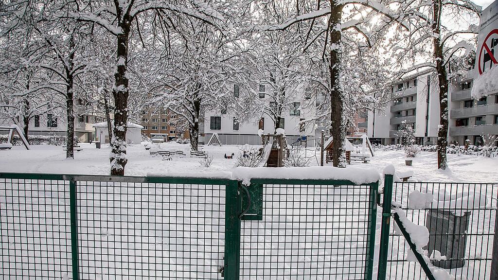 Schnee in Salzburg
