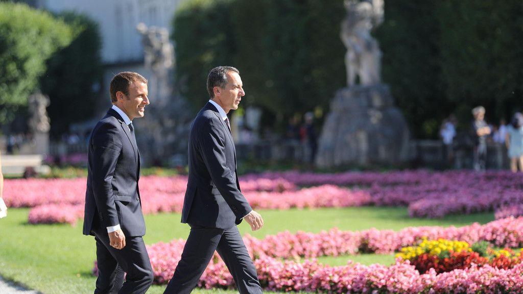 Macron in Salzburg