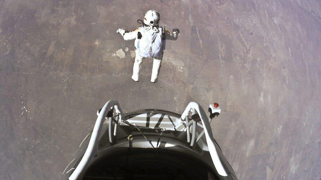 Neue Bilder vom Stratos-Sprung