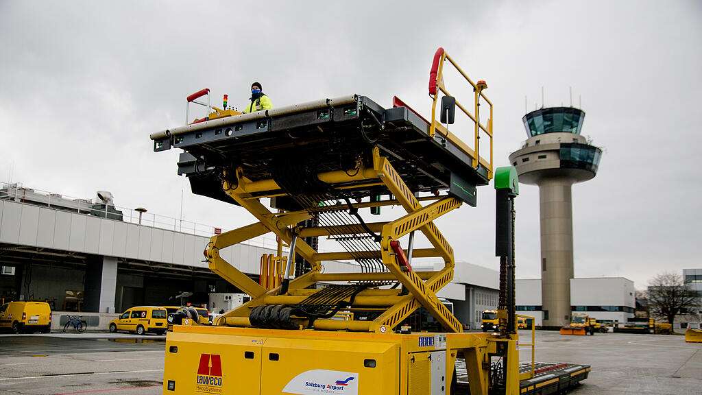 Highloader Salzburger Flughafen