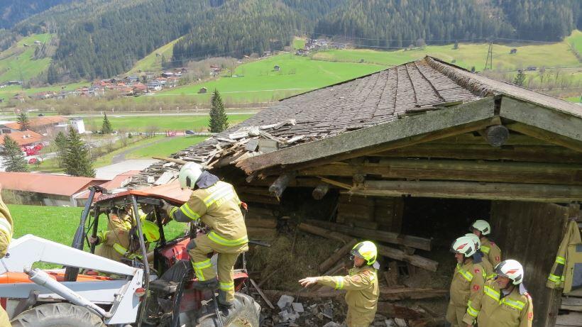 Traktorabsturz, Bramberg, Pinzgau