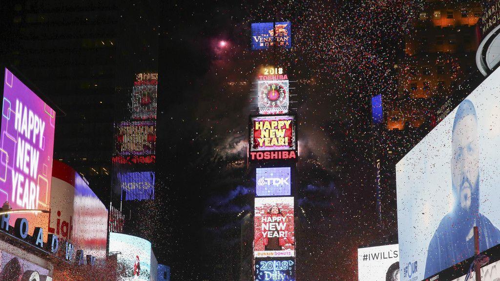 Silvester 2017 in New York