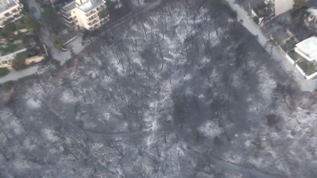 Waldbrand in Athen: Tag 2