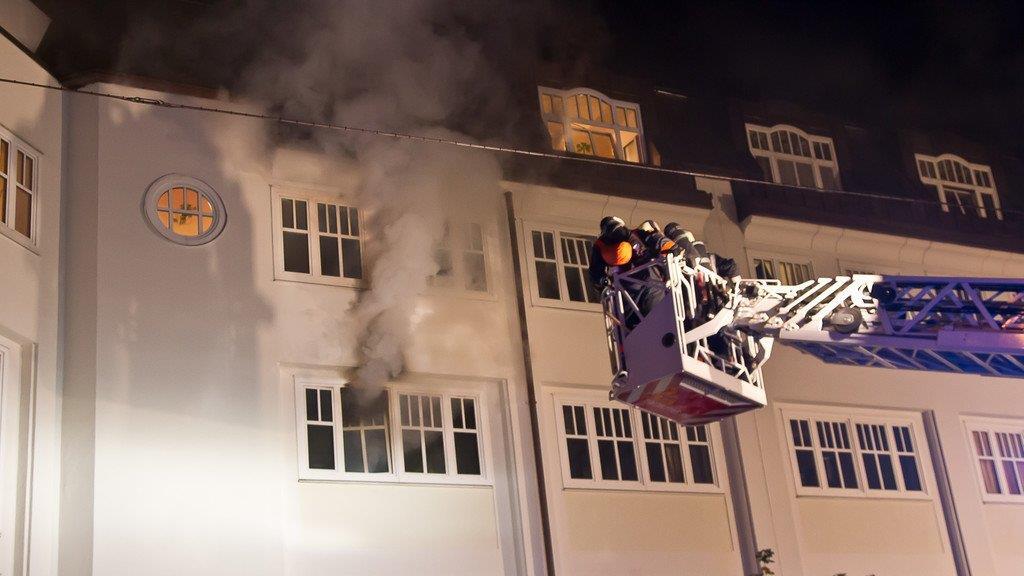 Brand: Studentenheim evakuiert