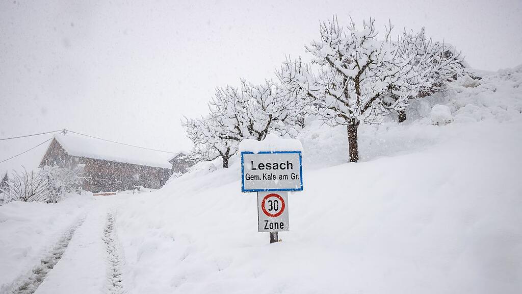 Schnee, Neuschnee, Kals, Gro\u00dfglockner,