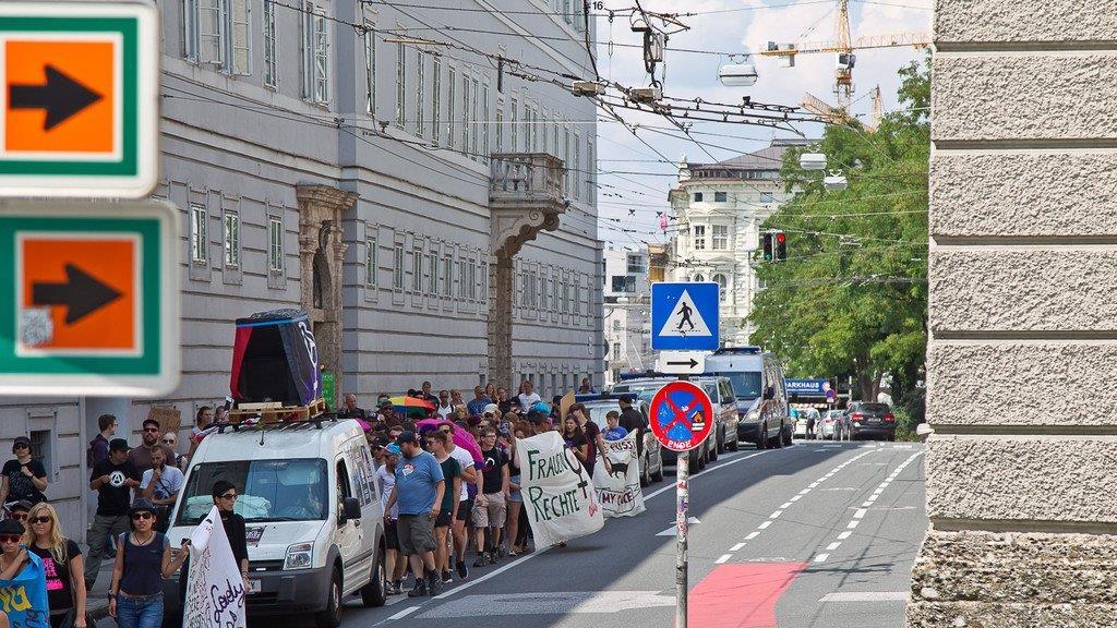 Pro Choice-Demo in Salzburg