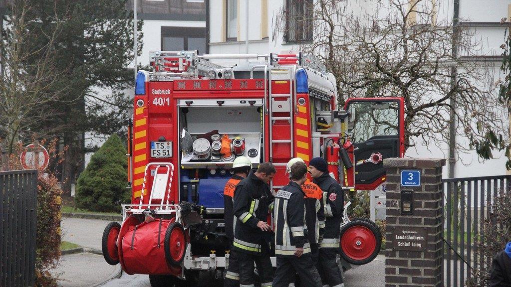 Brand in Internat