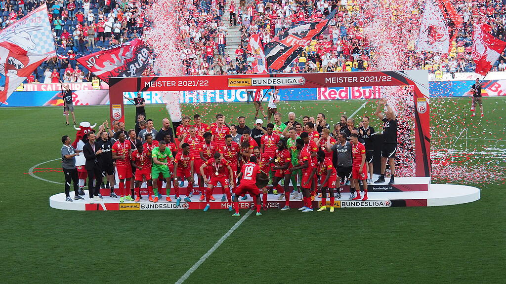 Red Bull Salzburg, Austria Klagenfurt, Meister