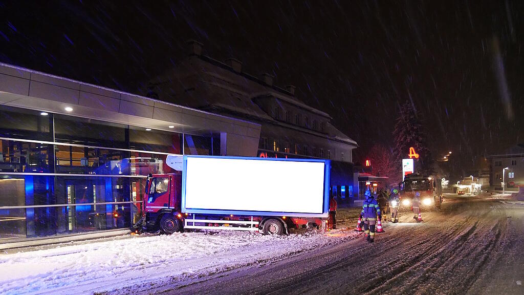 FF Bad Gastein Lkw in Spar
