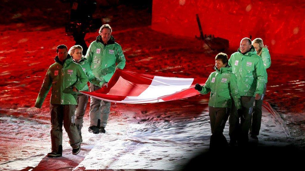 Promis bei Ski-WM-Eröffnung